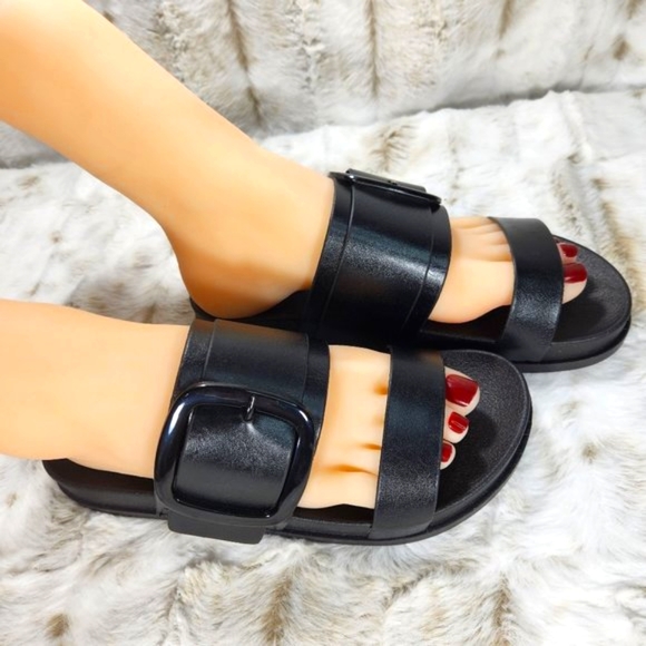 Flat Comfy Summer Sandals Buckle - Picture 3 of 7